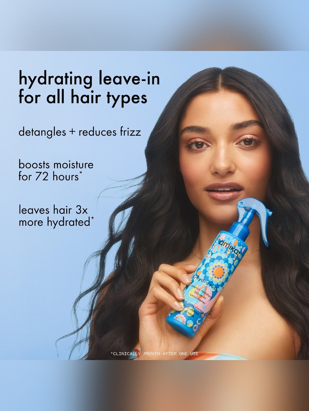 Amika Hydro Rush Leave In Conditioner - Picture 3 of 4